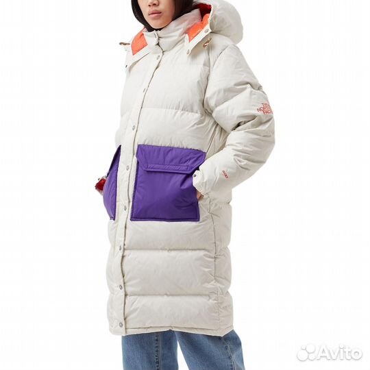 THE north face Down Jacket Women's White (L)(61)
