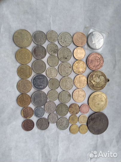 Монеты разные