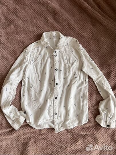 Блузка школьная, рост 134