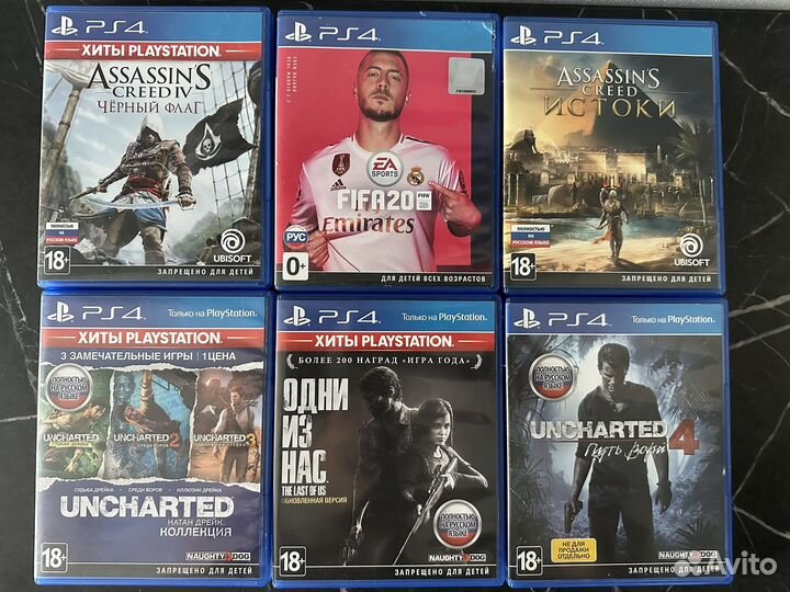 Игры для приставок PS4