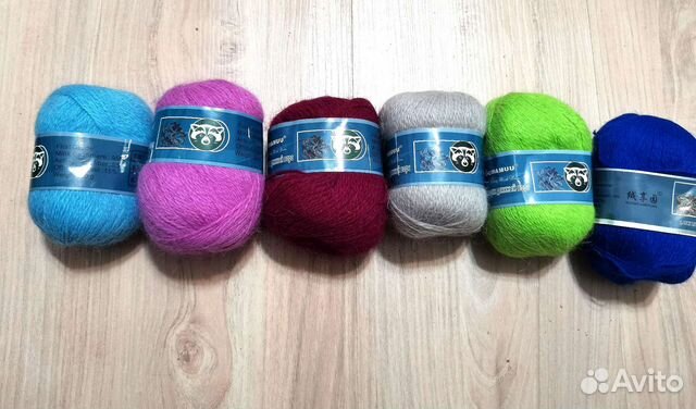 Пряжа из пуха норки