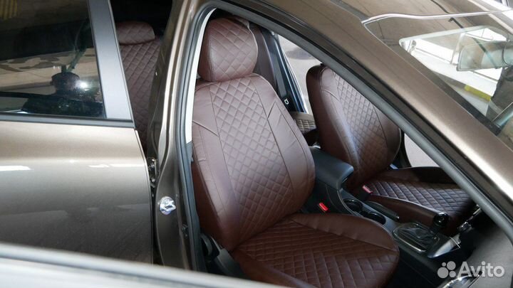 Авточехлы из экокожи KIA Ceed 2 от Автопилот