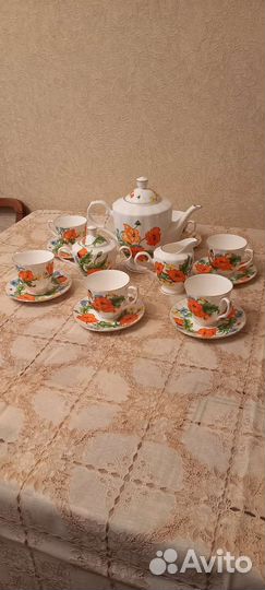 Сервиз чайный 15 предметов