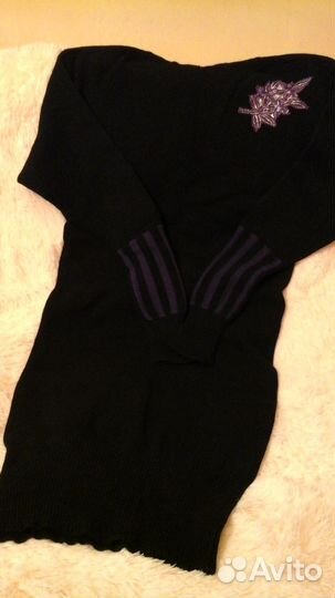 Платье теплое