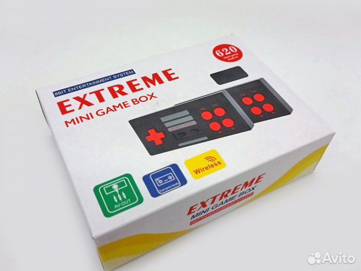 8-bit NES AHH-07 mini (620-in-1) (2 джойстика)