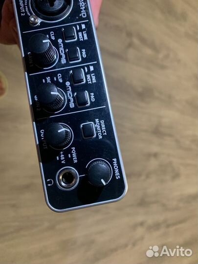 Звуковая карта behringer umc202hd