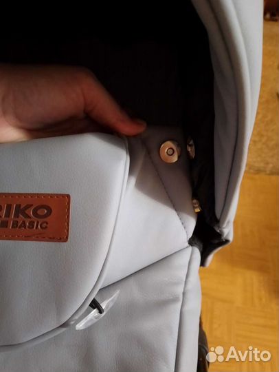 Коляска 2 в 1 эко кожа