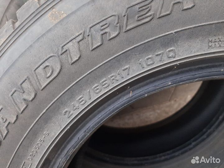 Dunlop Grandtrek SJ6 245/65 R17