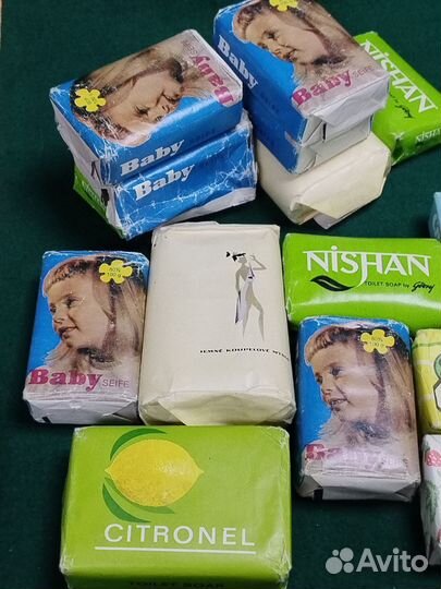 Мыло туалетное времён СССР