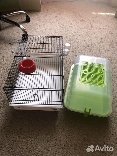 Клетка и переноска для грызунов