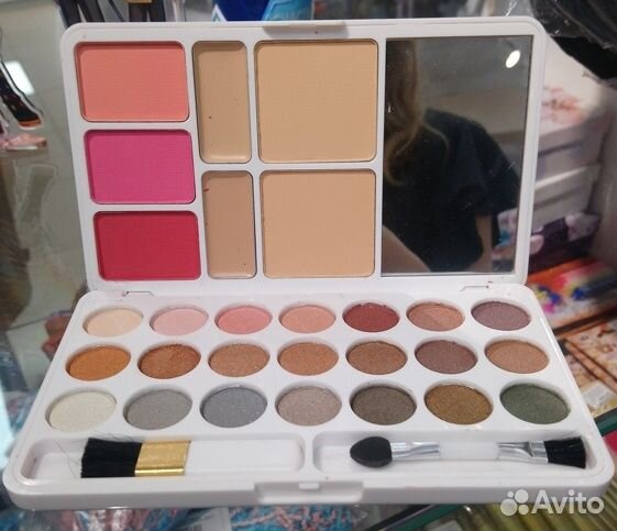 Набор тени+пудра с зеркалом