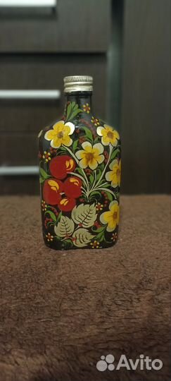 Набор деревянной расписной посуды хохлома