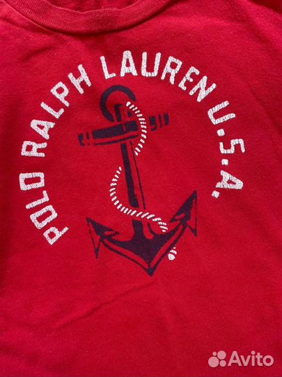 Лонгслив Polo Ralph Lauren на 1-1,5 года оригинал