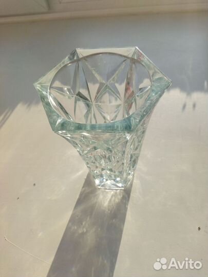 Вазы хрустальные для цветов 18см