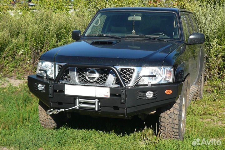 Передний силовой бампер OJ Nissan Patrol Y61