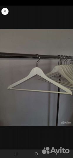 Вешалка плечики деревянные б/у