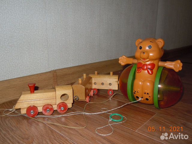 Детская каталка СССР