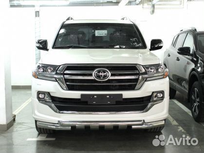 Защита бампер Toyota LC Executive 2018г