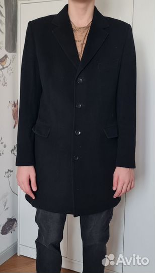 Пальто мужское двубортное 48