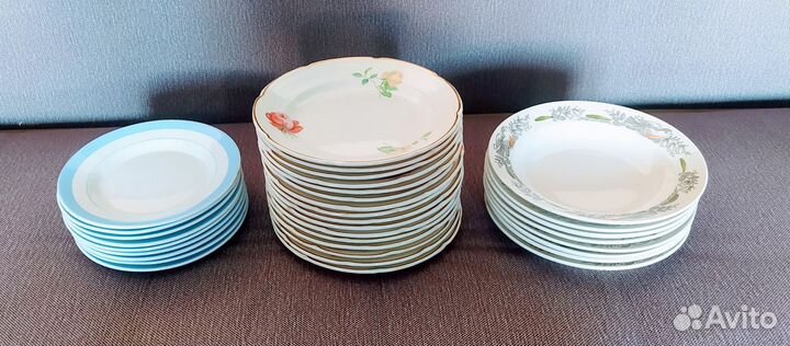 Тарелки зик Конаково СССР