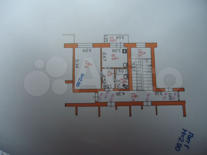 1-к. квартира, 37 м², 2/6 эт.