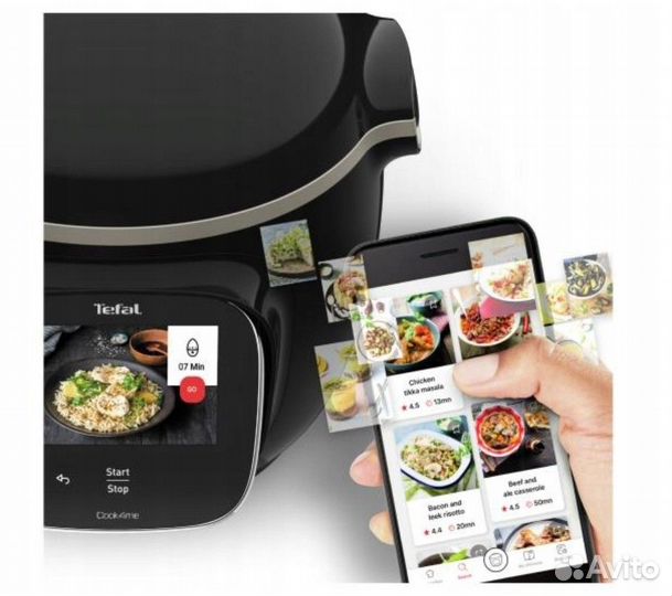 Мультиварка-скороварка Tefal Cook4Me Touch CY9128