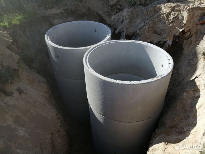 Экскаватор погрузчик, септик,канализация, водопр-д