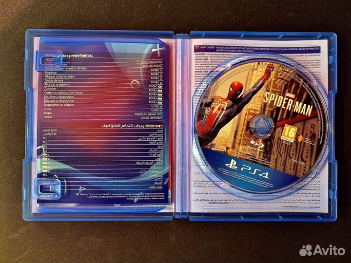 Человек паук Игра Года ps4 Русская версия