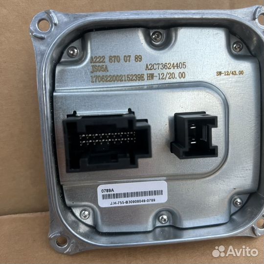 Блок фары Mercedes w205 w222 w166 w212 CLS-Class