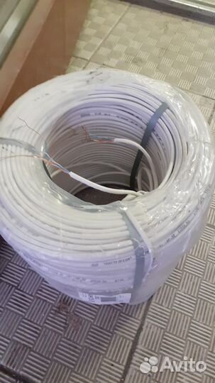 Витая пара негорючая UTP cat. 5e 2х2х0.52, 305м