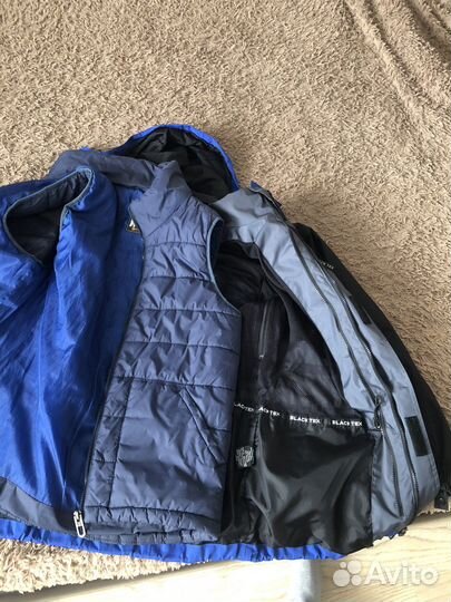 Туристическая куртка с желеткой