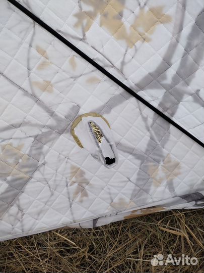 Палатка зимняя куб трёхслойная