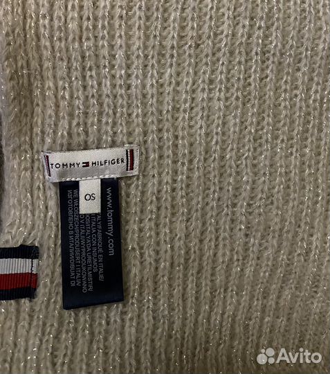 Комплект шапка, шарф, Tommy Hilfiger, Италия