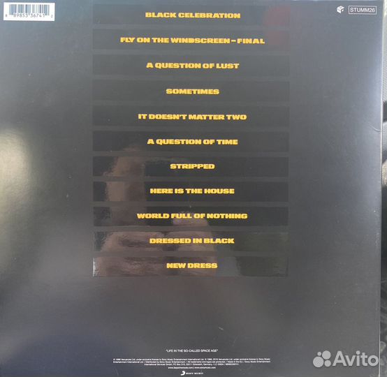 Depeche Mode 1986 Lp (Mint)