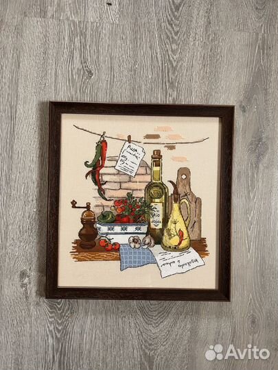 Вышивка крестиком готовая картина