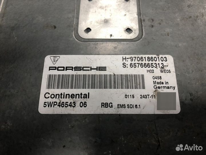 Эбу блок управление Порше Панамера 97061860103