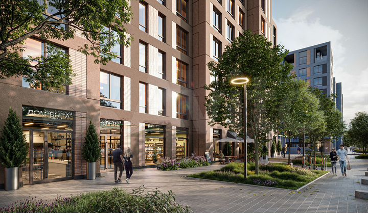 2-к. квартира, 58,3 м², 6/8 эт.