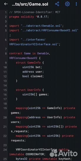 Разработка смарт контрактов и Web3 приложений