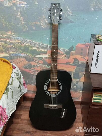Акустическая гитара Cort ad810 BKS