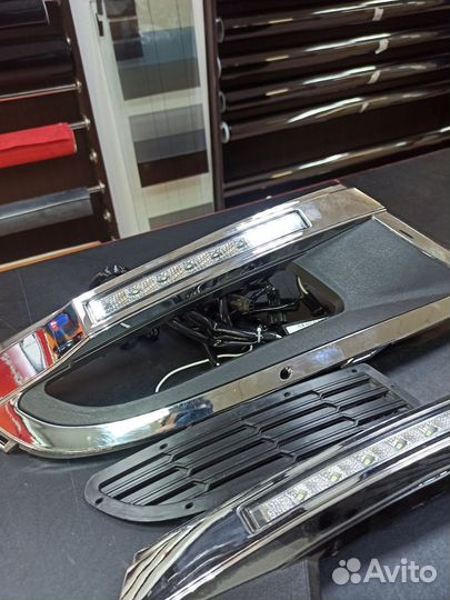 Заглушки птф с дхо VW Polo 2011