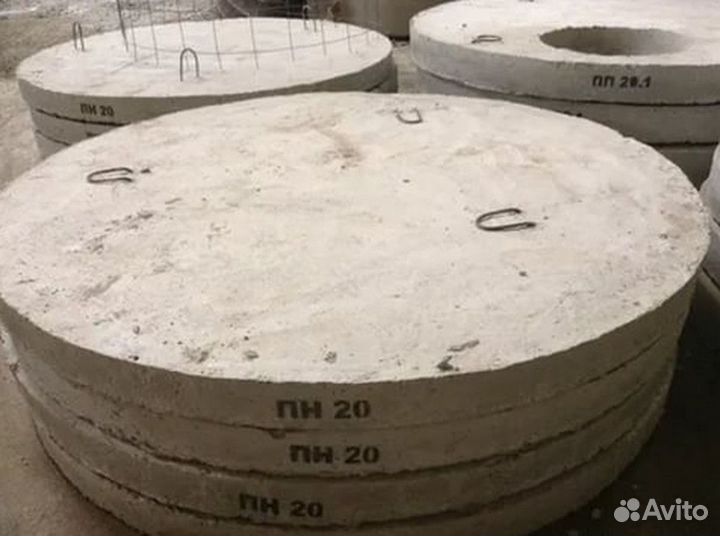 Днище колодца / Плита днища пд 20