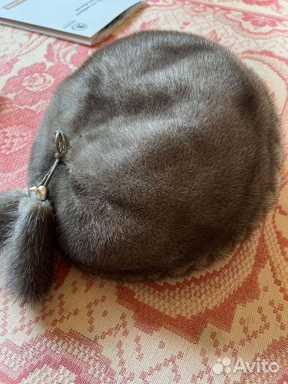 Шапка норковая женская