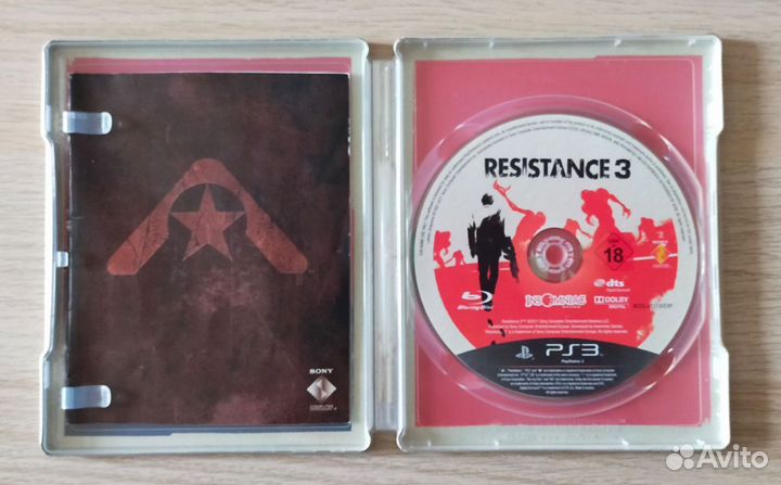 Resistance 3 Steelbook PS3