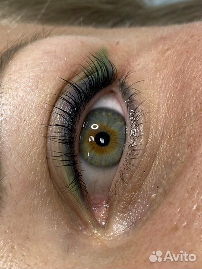 Ламинирование ресниц и бровей