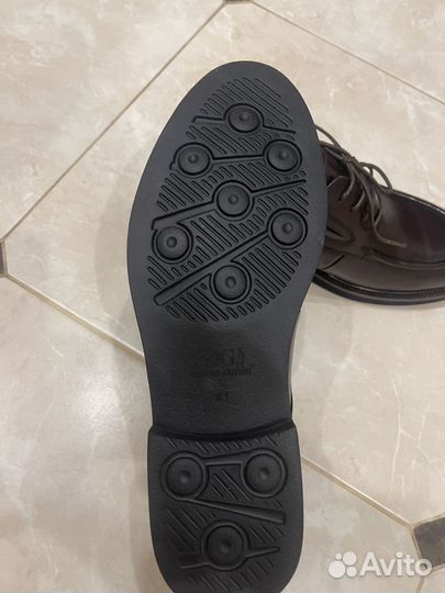 Туфли мужские коричневые 41