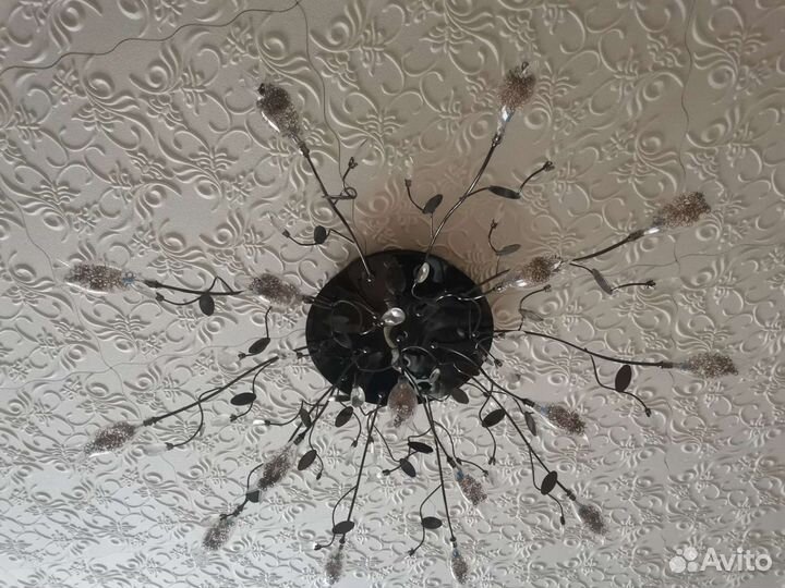 Люстра потолочная светодиодная бу