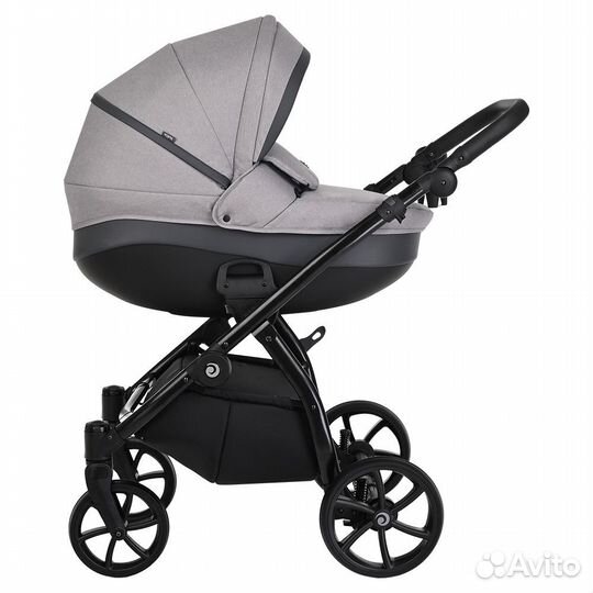 Коляска Tutis Nanni 2 в 1 2023 Ткань/Кожа