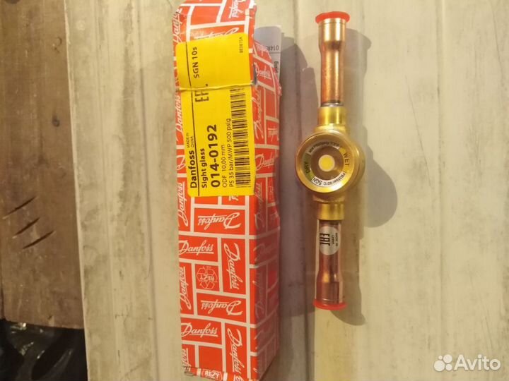 Стекло смотровое danfoss 014-0192