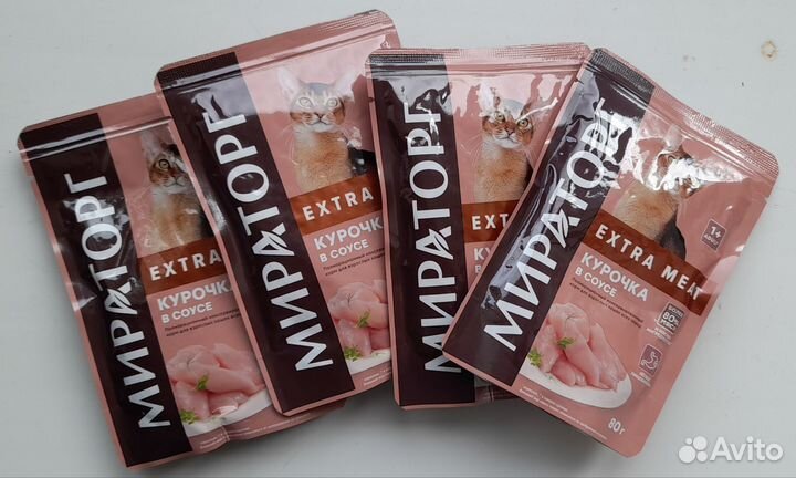 Корм для кошек Мираторг с курицей