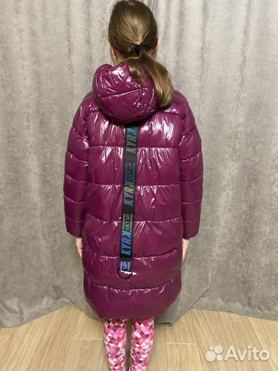 Пуховик для девочки gnk